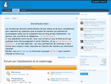 Tablet Screenshot of forum.lllfrance.org