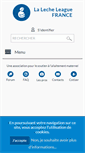 Mobile Screenshot of lllfrance.org
